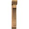 Ekena Millwork Imperial Slat Smooth Bracket w/ Offset Brace, Western Red Cedar, 7 1/2"W x 38"D x 44"H BKT0806X38X44IMP06SWR - alternate 3